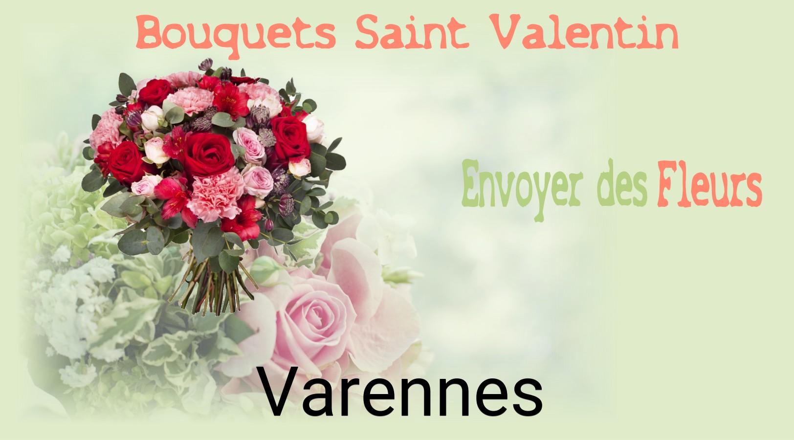 Roses de Saint-Valentin livrées à Varennes
